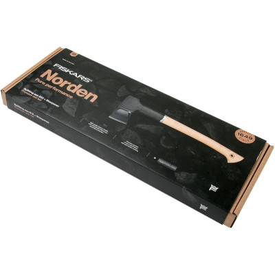 Подарунковий набір Fiskars Norden splitting axe N12 + sharpener SET 1052277