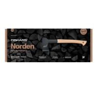 Подарунковий набір Fiskars Norden splitting axe N12 + sharpener SET 1052277