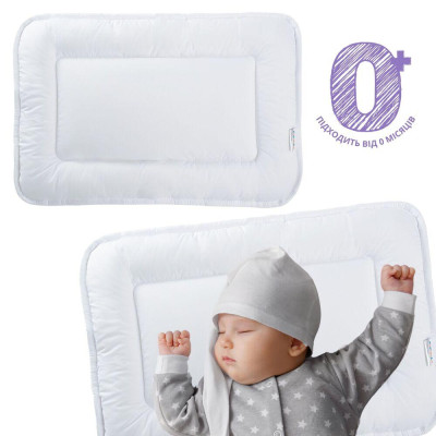 Подушка дитяча Baby у ліжечко антиалергенна ТM PAPAELLA 40х60 см біла ( 8-9743 ) Подушка дитяча Baby у ліжечко антиалергенна ТM PAPAELLA 40х60 см біла ( 8-9743 )