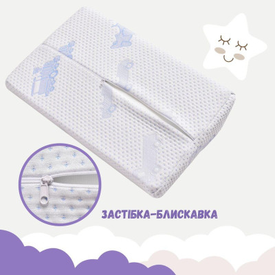 Подушка дитяча ортопедична з ефектом пам'яті MEMORY FOAM ТM PAPAELLA 47х30/8/5 см ( 8-7699 ) Подушка дитяча ортопедична з ефектом пам'яті MEMORY FOAM ТM PAPAELLA 47х30/8/5 см ( 8-7699 )