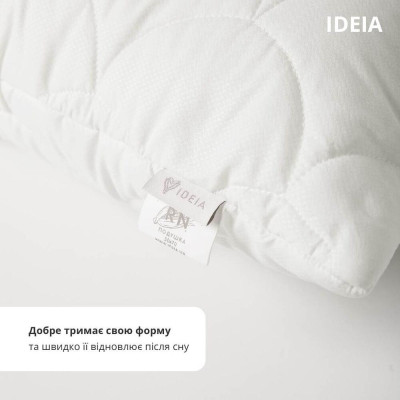 Подушка ПОПКОРН ТМ IDEIA 50x70 см с кукурузным наполнителем белая ( 8-35039*001 ) Подушка ПОПКОРН ТМ IDEIA 50x70 см с кукурузным наполнителем белая ( 8-35039*001 )