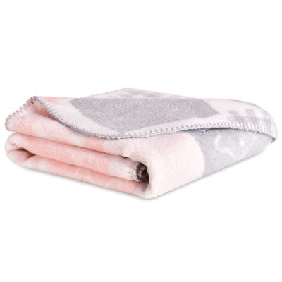Плед дитячий бавовна BABY ТM PAPAELLA 90х120 см киця рожева ( 8-29918*014 )