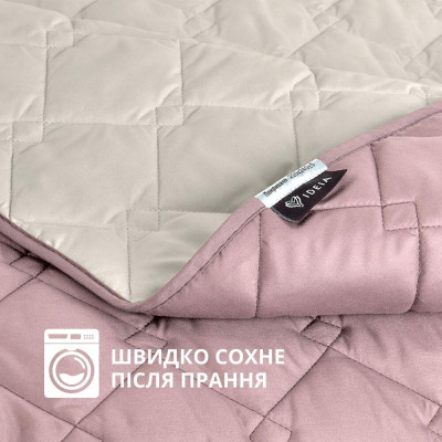 Покрывало Стиль Cube 180*210 пудра/св.сірий ( 8-32404*005 )