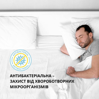 Наволочка водовідштовхувальна захисна 50х70 см повітропроникна з блискавкою ( 8-11732 ) Наволочка водовідштовхувальна захисна 50х70 см повітропроникна з блискавкою ( 8-11732 )