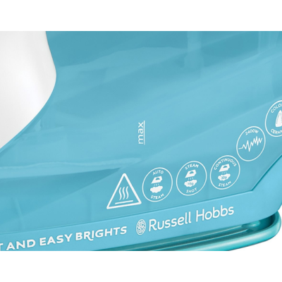 Праска з подачею пари Russell Hobbs 26482-56 Light & Easy Brights Aqua Iron Праска з подачею пари Russell Hobbs 26482-56 Light & Easy Brights Aqua Iron