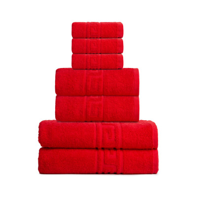 Рушник махровий банний 70х135 см червоний ( 3805097*010 ) Рушник махровий банний 70х135 см червоний ( 3805097*010 )