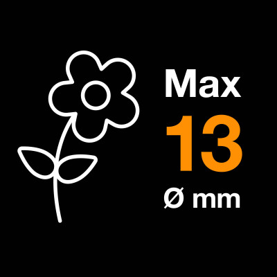 Секатор Fiskars для квітів Solid SP14 1051601