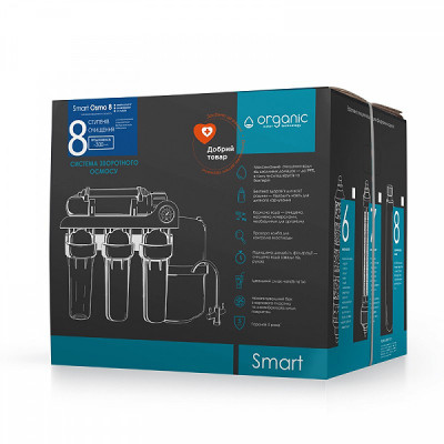 Organic Smart Osmo 8 фільтр зворотного осмосу