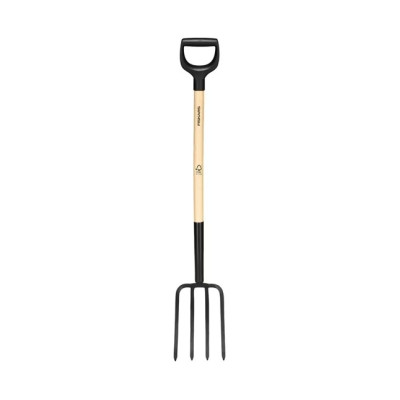 Вилы садовые с деревянной ручкой Fiskars Solid™ 1070676
