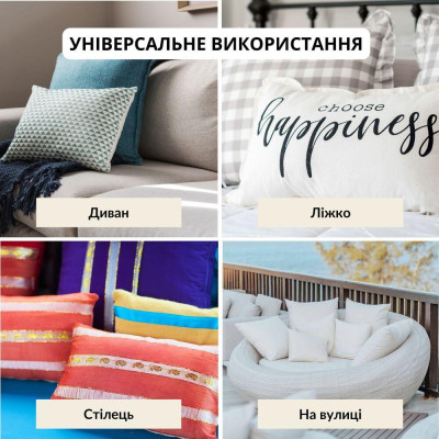 Подушка NORDIC CLASSIC 40х60 см IDEIA антиалергенне волокно біла ( 8-34680*001 ) Подушка NORDIC CLASSIC 40х60 см IDEIA антиалергенне волокно біла ( 8-34680*001 )
