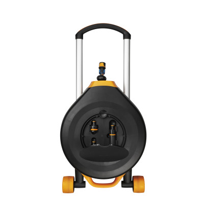Автоматическая катушка со шлангом Fiskars XL с роликами (1025933)