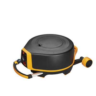 Автоматическая катушка со шлангом Fiskars XL с роликами (1025933)