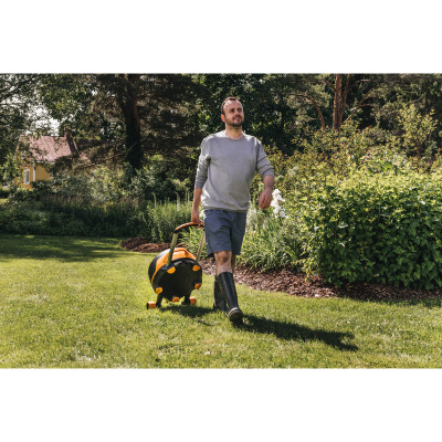 Автоматическая катушка со шлангом Fiskars XL с роликами (1025933)