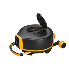 Автоматическая катушка со шлангом Fiskars XL с роликами (1025933)