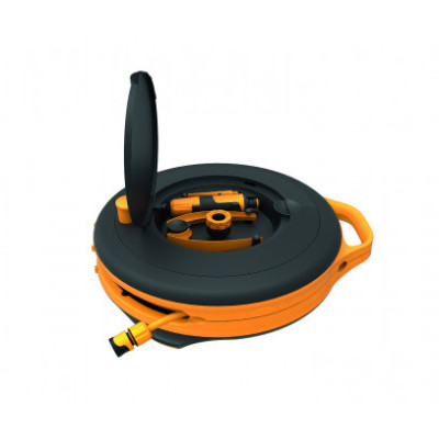 Котушка зі шлангом Fiskars S 3/8" (9мм) L-15м з набором аксесуарів (1020436) Котушка зі шлангом Fiskars S 3/8" (9мм) L-15м з набором аксесуарів (1020436)