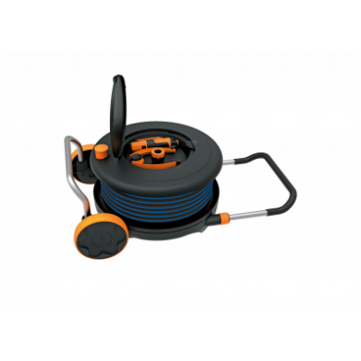 Котушка зі шлангом Fiskars M 1/2" (13мм) L-20м з набором аксесуарів (1023643) Котушка зі шлангом Fiskars M 1/2" (13мм) L-20м з набором аксесуарів (1023643)