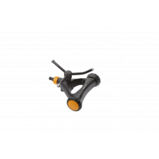 Дощувач вихровий металевий Fiskars з колесами (1023657)